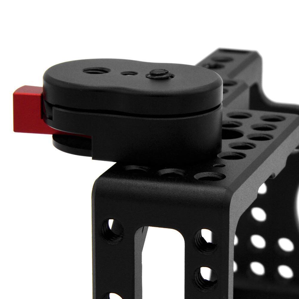 Mini Focus Field Monitor Quick Release Plate for Magic Arm LED Light Camera