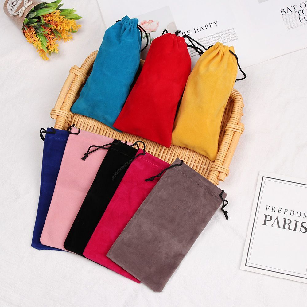 Soft Drawstring Pouch Bags Sunglasses Bag Eyeglasses Pouch Glasses Cloth Bags