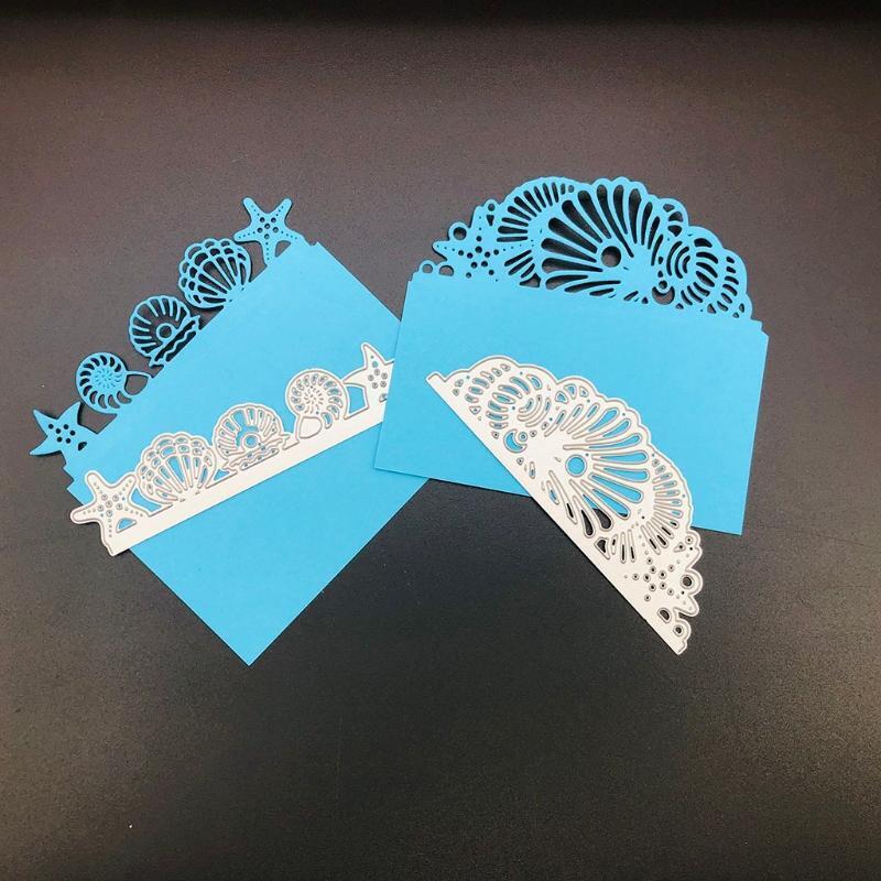 Ocean Shells Starfish Metal Cutting Dies Stencil Scrapbooking DIY Album Stamp