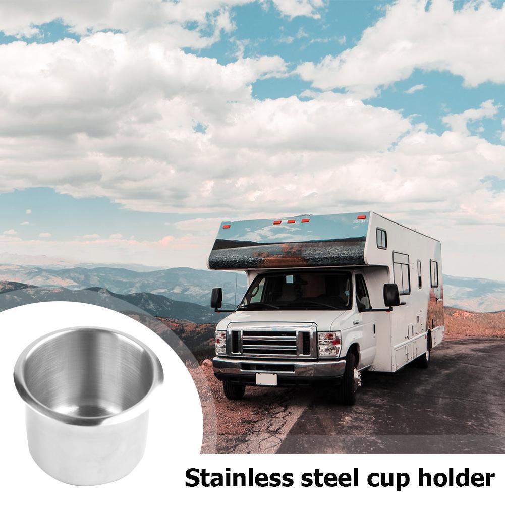 1pc Stainless Steel Cup Drinking Holder for Marine Boat Car Truck Camper