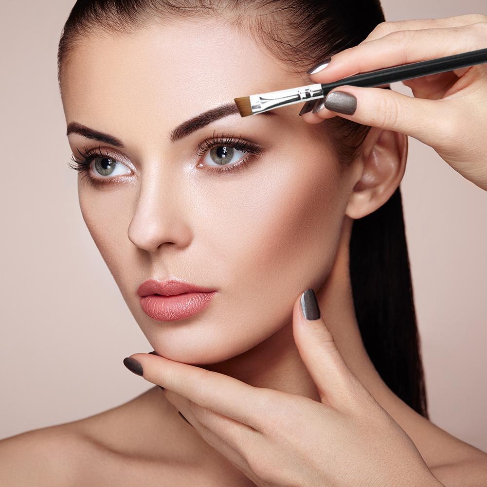 Portable Size Professional Cosmetic Brushes Makeup Tool (Eyebrow Brush)