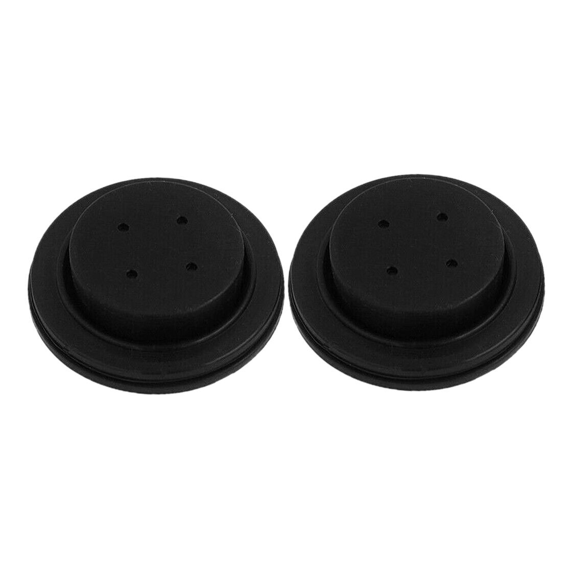 2X Rubber 80mm Car Headlight Dust Housing Cover Kit For HID LED Bulb Seal Cap