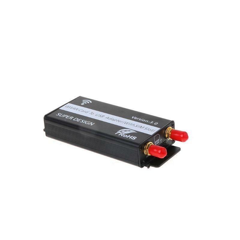 PCI-E Mini PCI-Express to USB Adapter With SIM Card Slot for WWAN/LTE Module