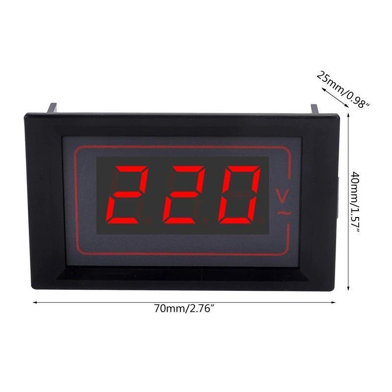 High Precision Voltmeter Volatge Meter Tester AC Voltage Monitor for Industrial