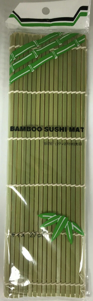 Bamboo Sushi Roller Mat Japanese hand rolling maker 27cmx27cm