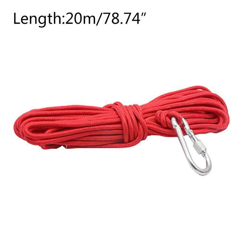 120Kg Dual Sides Magnet Strong Neodymium Permanent Fishing Magnets + 20m Rope
