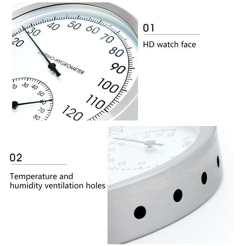 Thermometer Hygrometer High Temperature Resistance for Oven Baking 127mm 5"