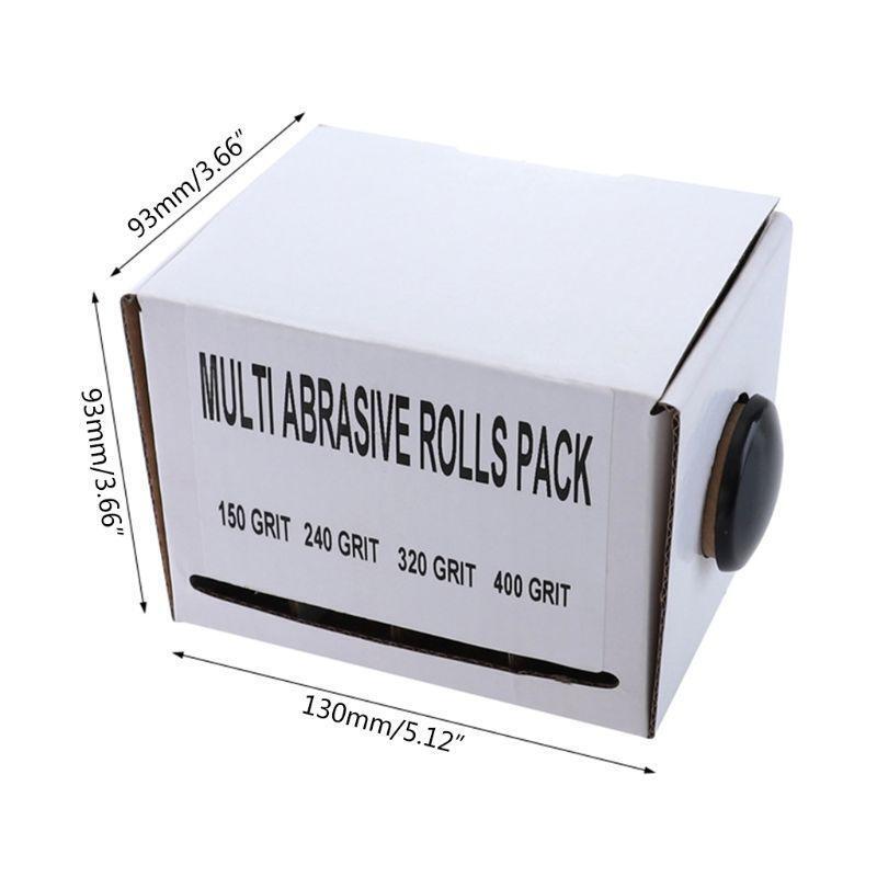 6 Meter 150-400 Grit Emery Cloth Roll Polishing Sandpaper for Grinding Tools