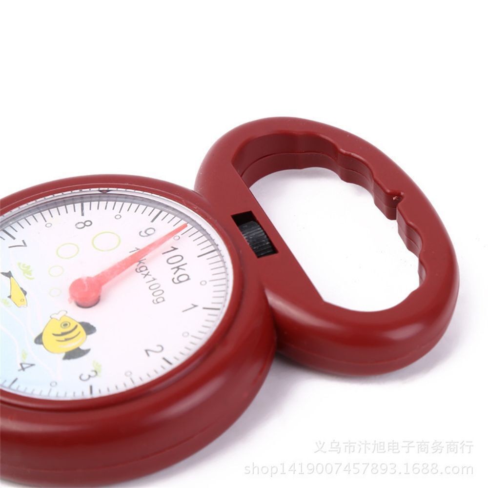 Hook Weighing Portable Hanging Scale Numeral Pointer 10kg Weighing Spring Scale