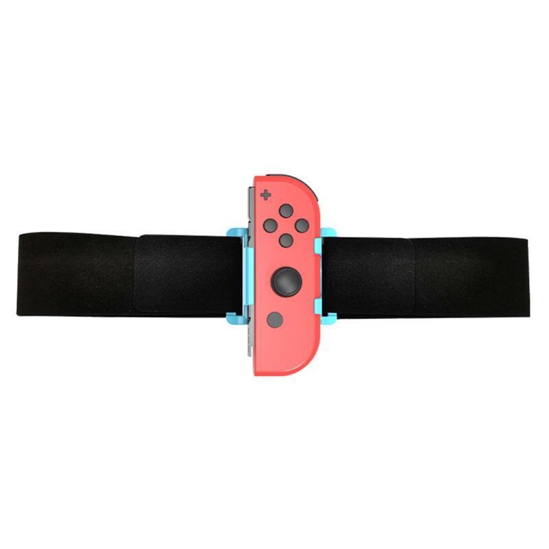 2PCS Switch Sports Straps Adjustable Elastic Leg Strap NS Joy Con Game Led Strap