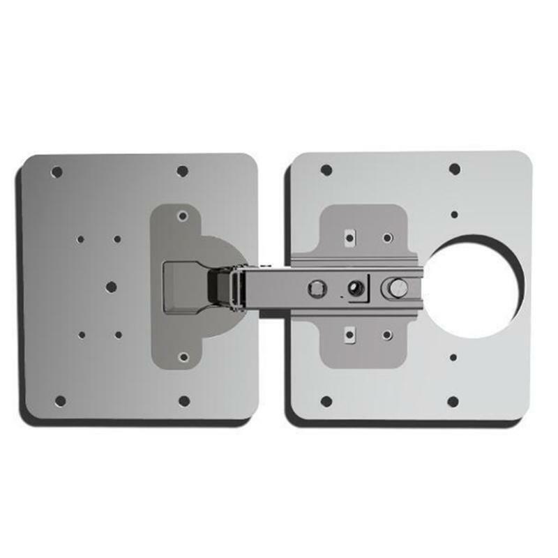 1 Set Cabinet Hinges Hinge Repair Plate for Cabinet Furniture Drawer Window