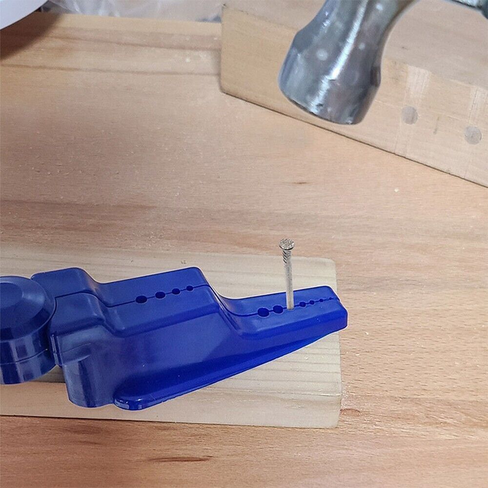 Nailing Pliers Hammer Nail Screw Fixer Finger Protector Nail Holder Tool