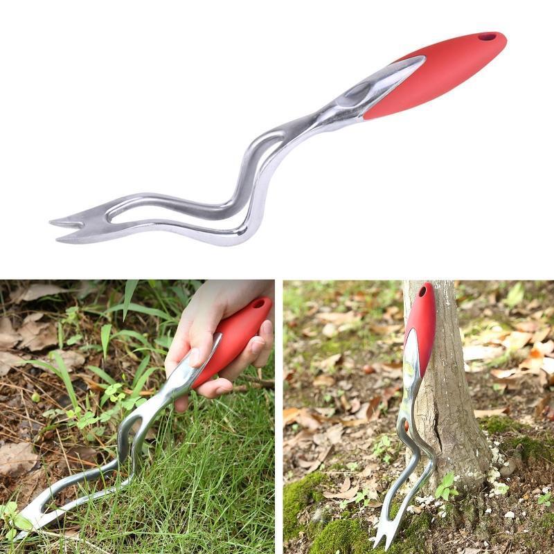 Aluminium Alloy Garden Hand Weeder for Garden Lawn Farmlands Labor-saving