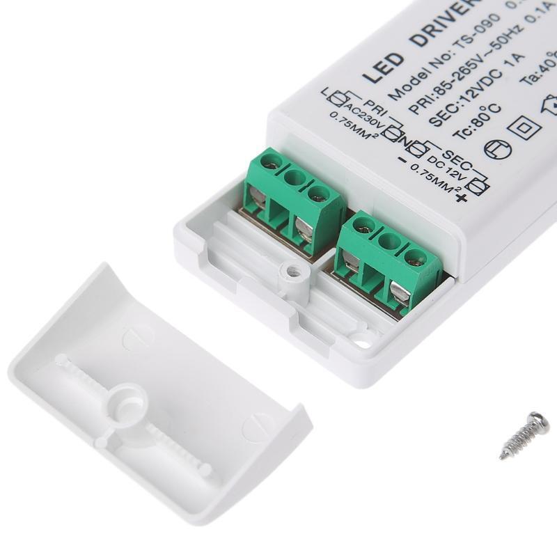 AC 85-265V To DC 12V 12W LED Driver Power Supply Transformer For MR11 MR16 Bulb