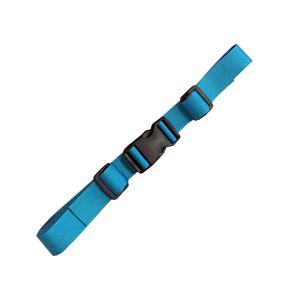 Backpack Shoulder Non-slip Fixed Strap Adjustable Bag Chest Belt (Blue)