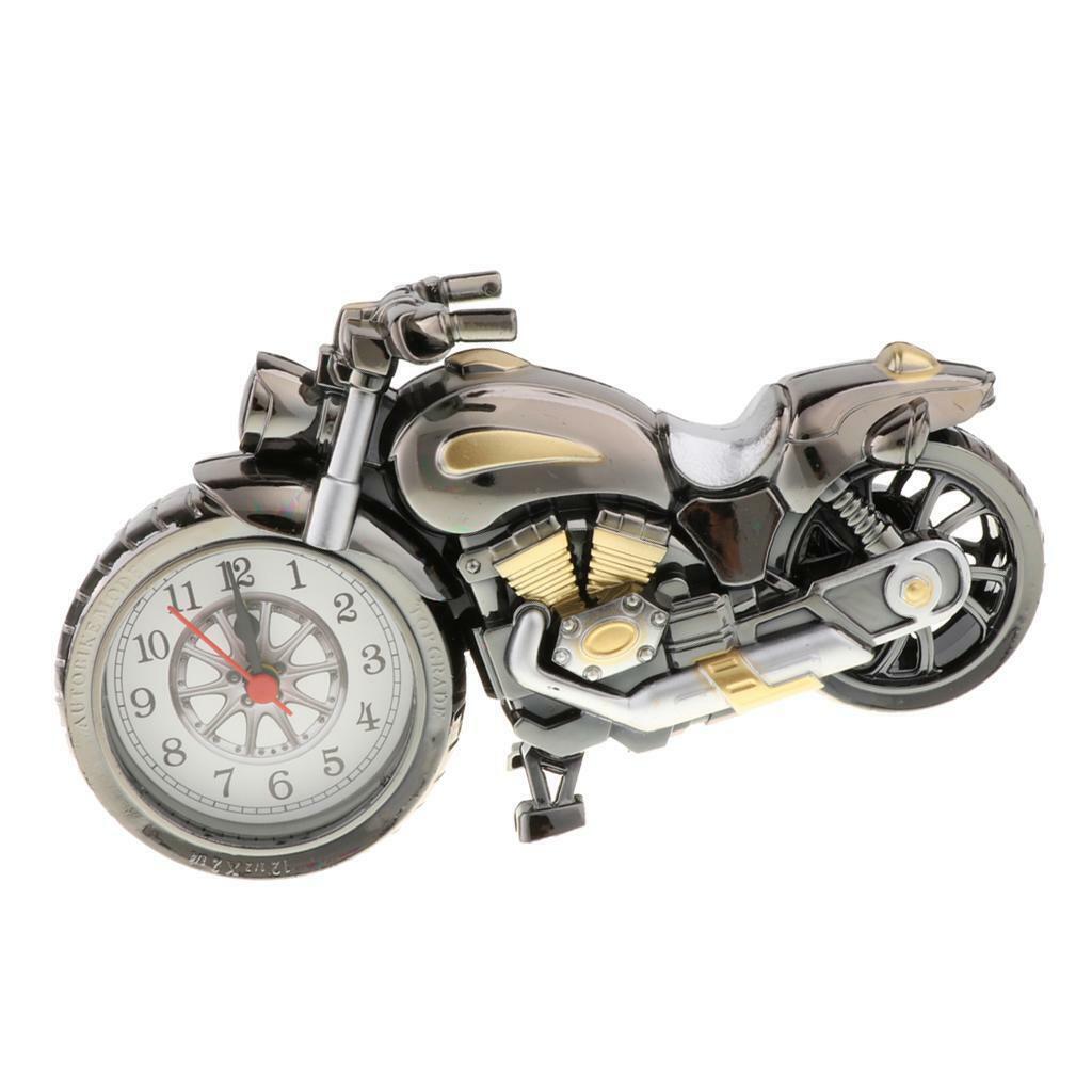 2 Pieces Motorcycle Clock  for   hotel showcase gifts