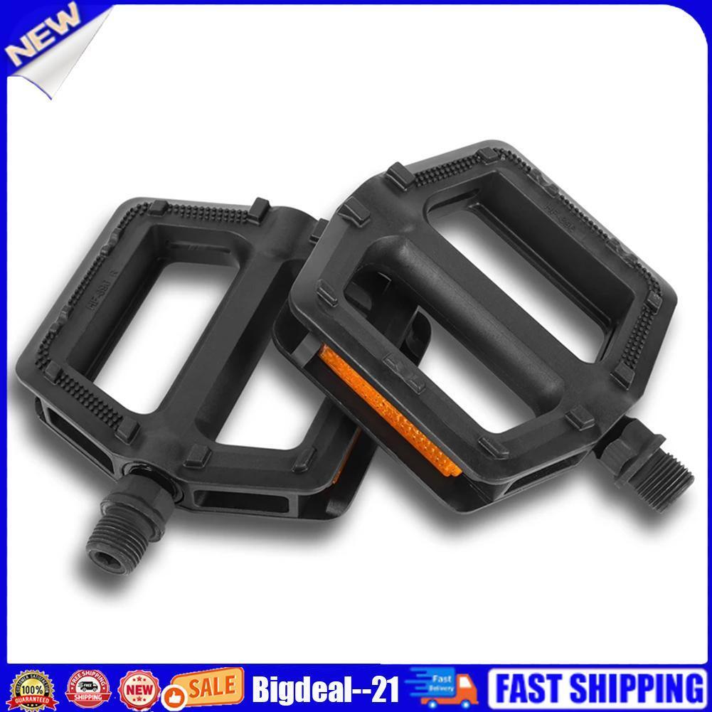 1 Pair Anti Slip Bicycle Pedals MTB Road Cycling Flat Platform Footboard