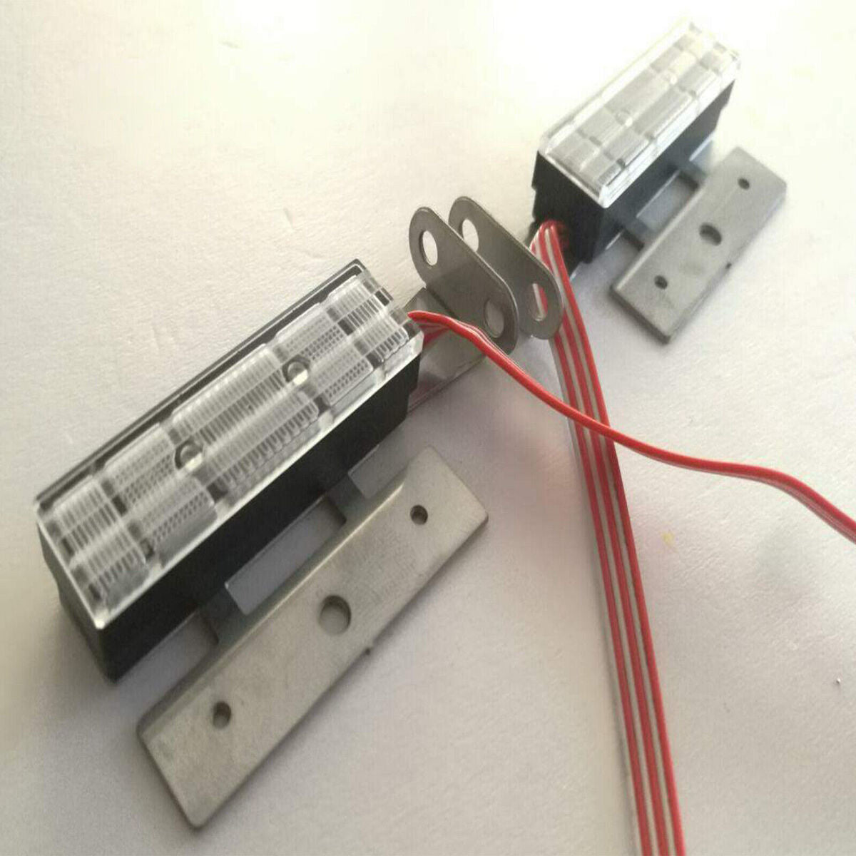 For 1/14 Tamiya Scania R620 1851 56352 Man RC Truck Metal Tail LED Light Bar Set
