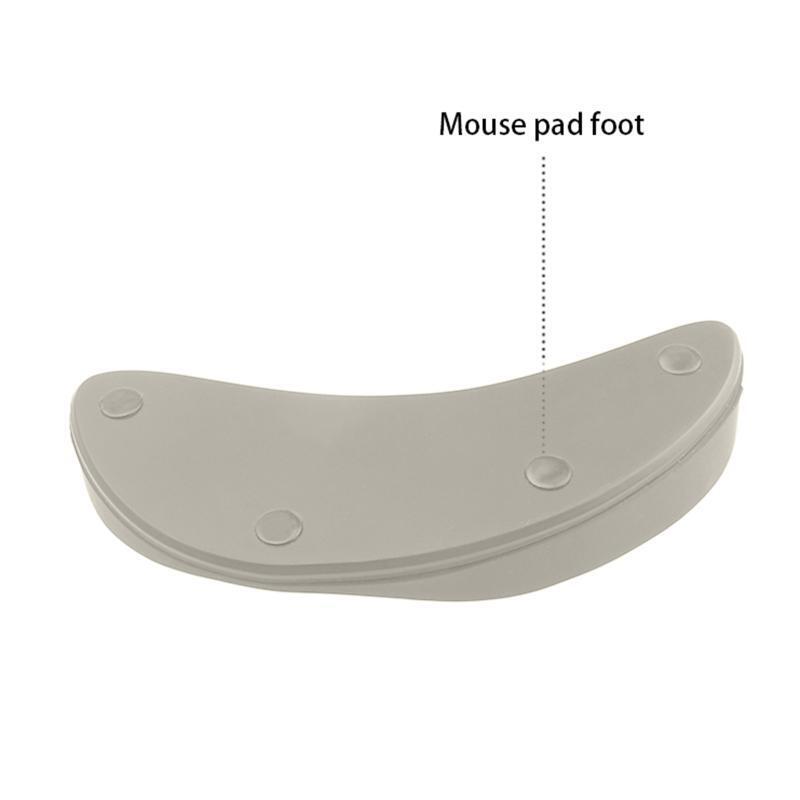 Ergonomic Handguard Mouse Pad G80 Silicon Gel Non-Slip Streamline Wrist Rest