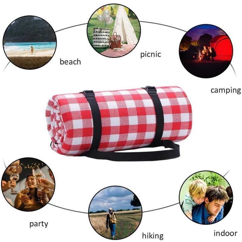 Waterproof Foldable Picnic Mat for Family Picnic Beach Concerts Park Travel