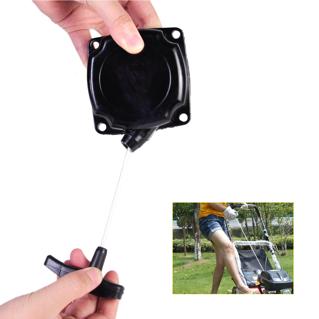 Recoil Pull Start Starter fit for 33 36 49cc Scooter Mini Chopper Dirt Bike Li