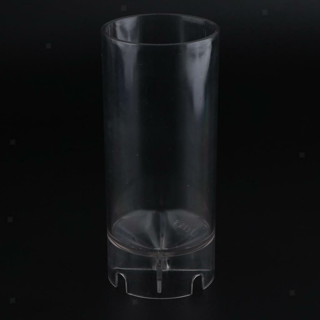 2x Clear Cylinder Mold Handmade Soap Moulds Candles Making Supplies Tools
