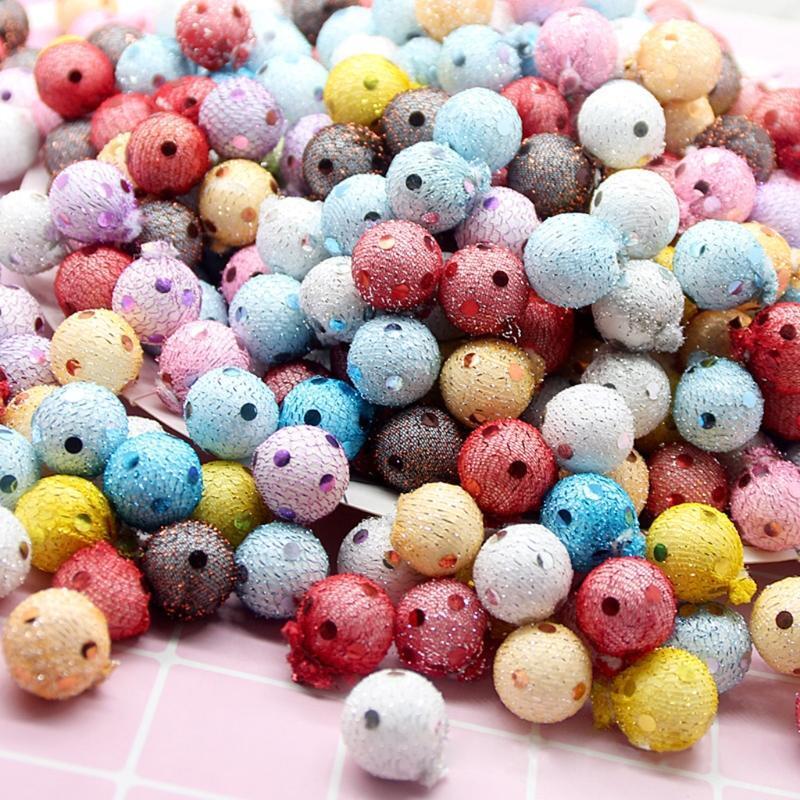20 Pcs 1.8cm Christmas Plastic Balls Pendant Ornaments Xmas Tree Hanging Decor