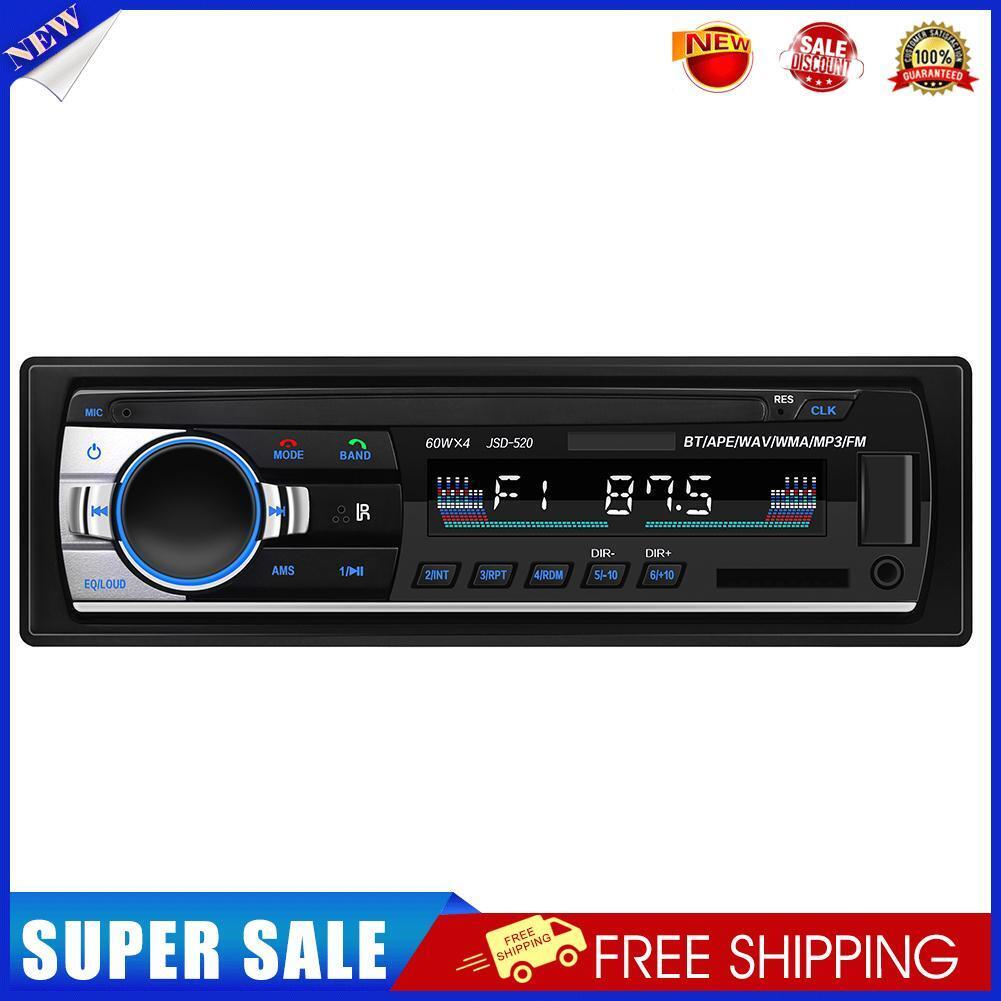 Car Stereo In Dash Bluetooth-compatible MP3 Player Aux Input USB FM Radio R