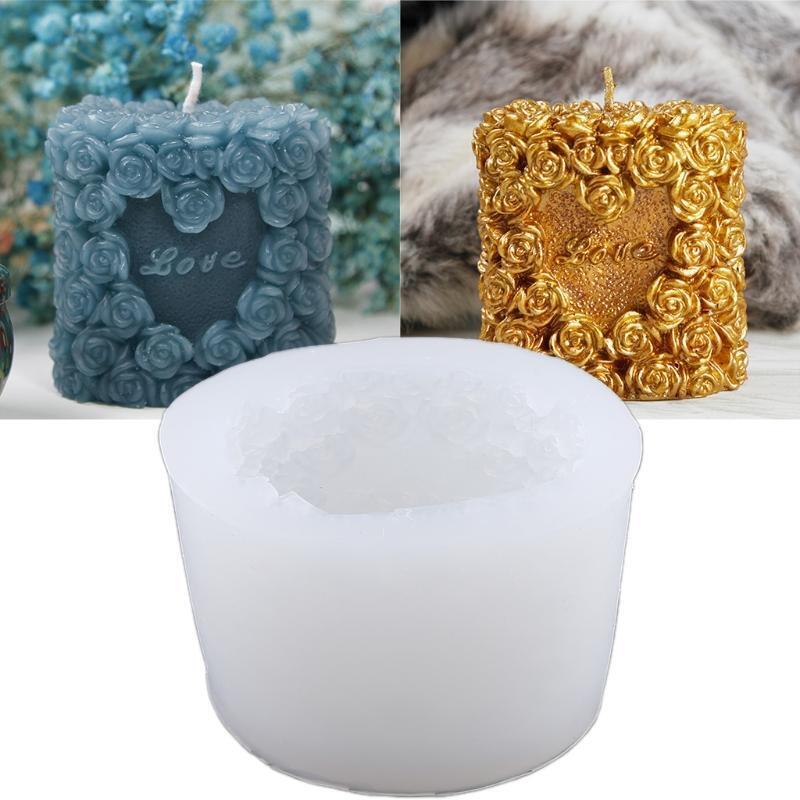 Soap Moulds Cake Moulds Silicone Cupcake Moulds Rose Shaped Silicone Material
