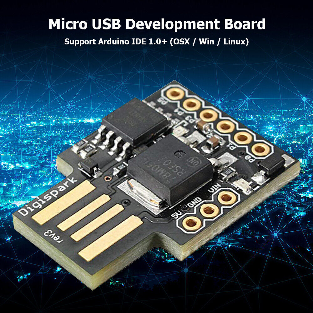 Digispark Kickstarter ATTINY85 Module DC 5V Micro USB Development Board