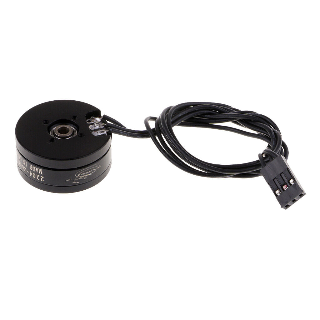 2pcs 260kv Gimbal Brushless Motor 80T Hollow Shaft for   808 Camera