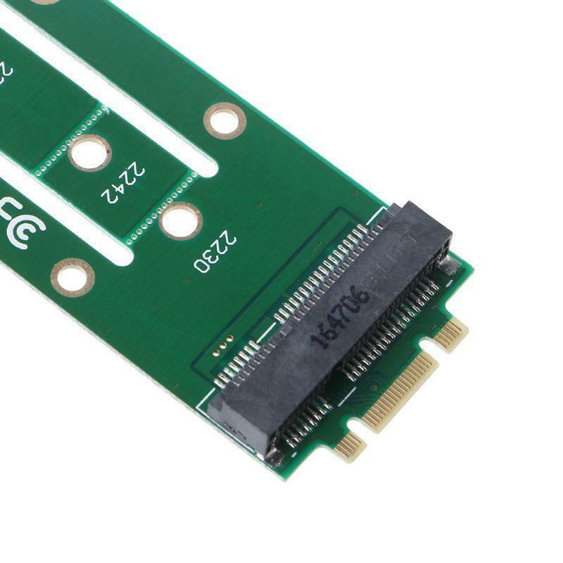 M.2 B Key to mSATA Adapter Card Mini PCI-e Add-on Converter SSD 2242 2230 2260
