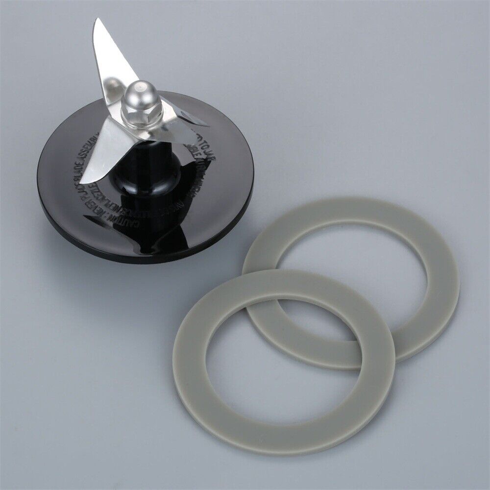 Blender Blade+ 2 Rubber Sealing Gasket Set For Cuisinart Blender Food Processors