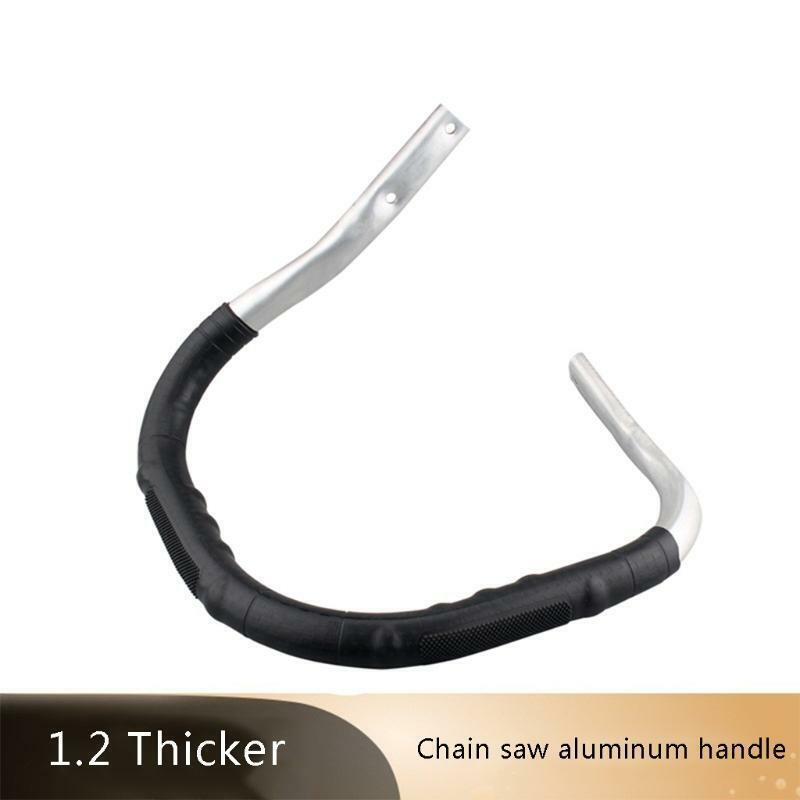 Chain Saw Logging Saw 52/58 Handle Aluminum Metal 25x25.5x25x16cm Black
