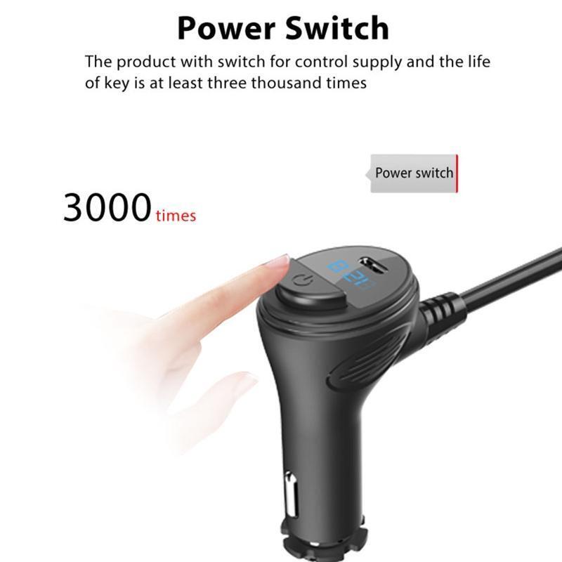 Mini CigaretteLighter USB Charger Quick Charge for12v-24v,Car SUV,Mini Bus