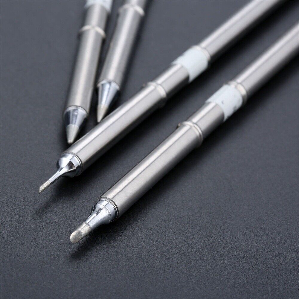 4pcs T12-BC2 T12-C1 T12-BL T12-B2 Solder Iron Tips For Welding Repair Tool New