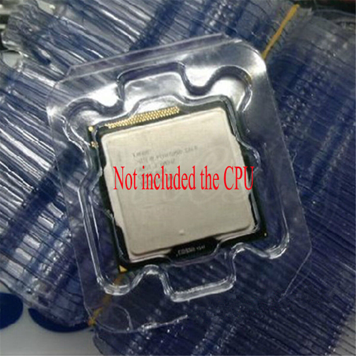 20pcs CPU Case Holder Tray Box Plastic Protection For Intel Socket 775 1150 1156