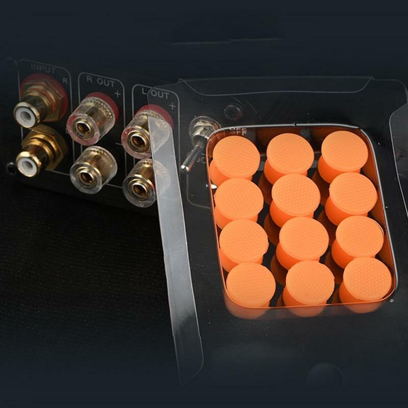 RCA Plug Dust Proof Caps RCA Female Jack Cover Cap for DVD Amplifier Protection