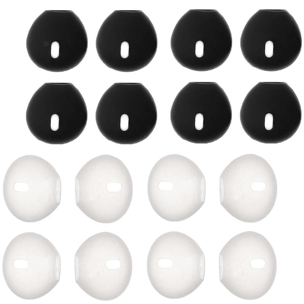 8 Pairs Anti-Slip Silicone Earcap Noise Cancelling for   6S/5S/7/8/X/XS