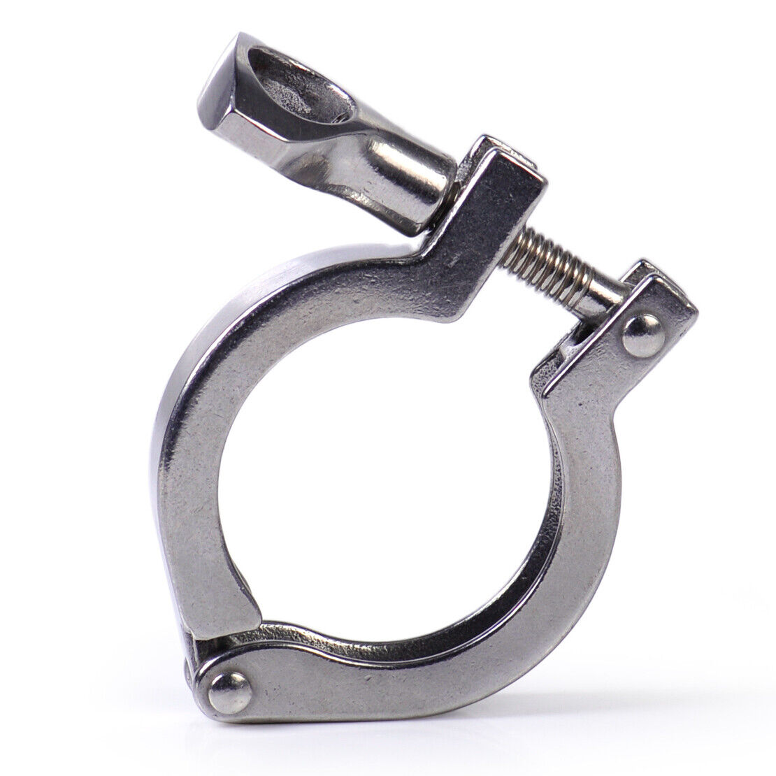 1.5" Heavy Duty Tri Clamp Clover 201 Stainless Steel 50.5mm OD Ferrule Flange Li
