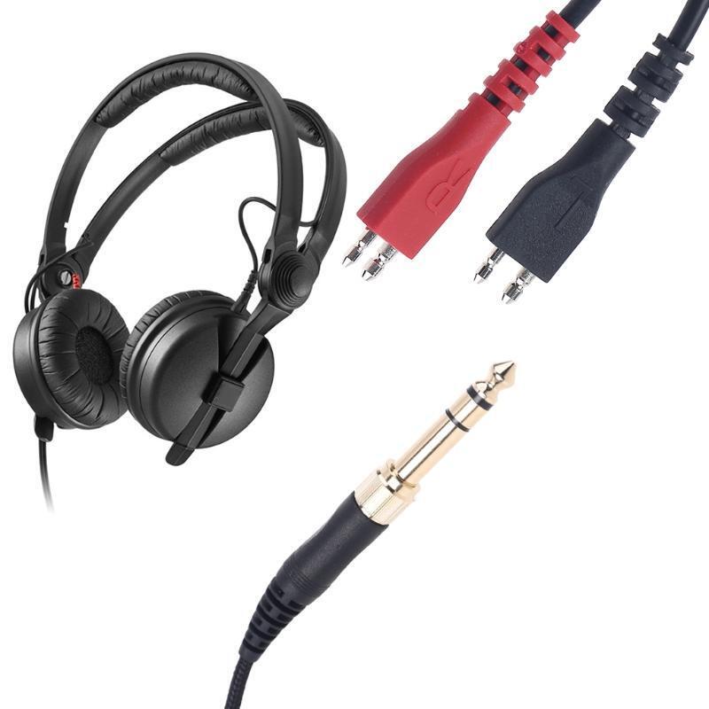 Gaming Headset Spring Audio Cable Audio Cord for HD230/HD250/HD250 Headphone