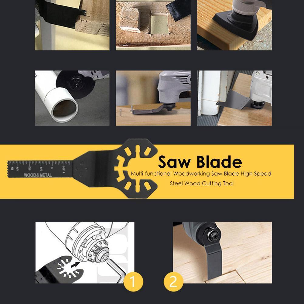 Multi-function Woodworking Saw Blade High Speed Steel Cutting Tool (10mm)