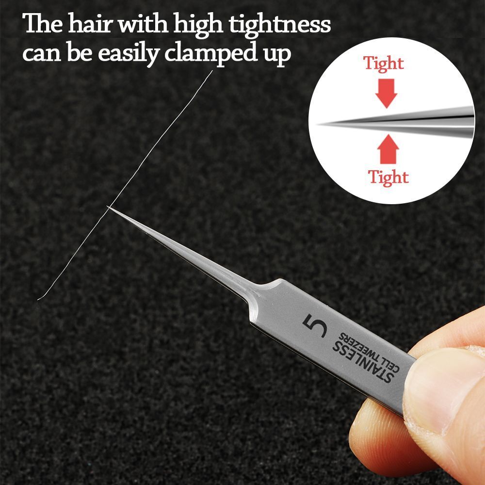 Salon Dedicated Blackhead Clip Tweezers Acne Clip Ultra-fine Cell Pimples Clip
