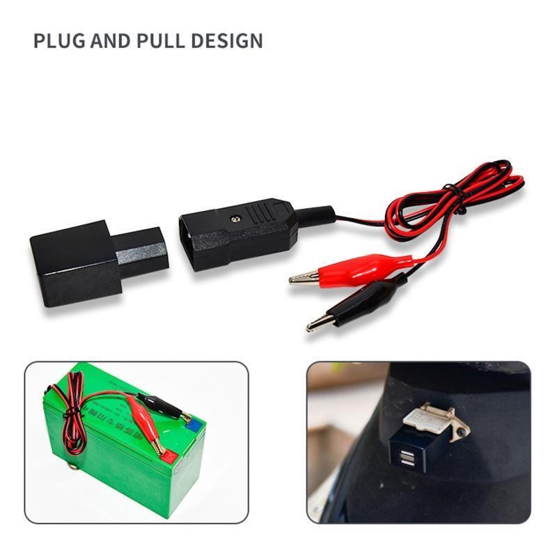 Universal 12V-80V E-bike Dual USB Port Charger for Phone Power Bank Earphone