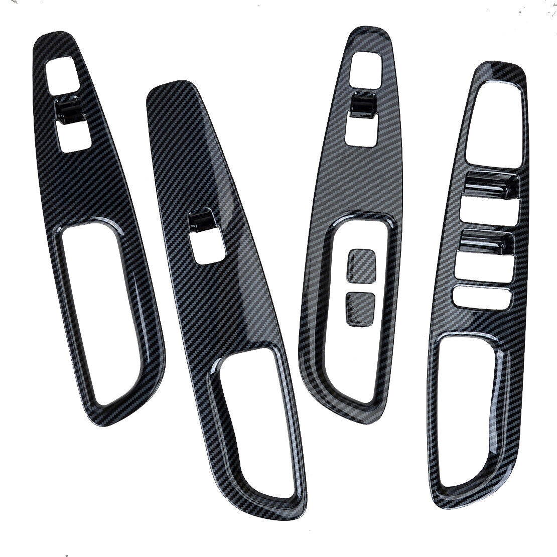 Window Lift Switch Panel Cover Trims Fit For Hyundai Santa Fe 2019-2022