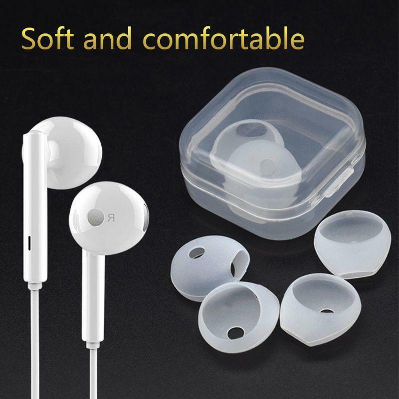 3 Pairs Earbuds Cover In-Ear Tips Soft Silicone Skin Earpiece Ear Buds