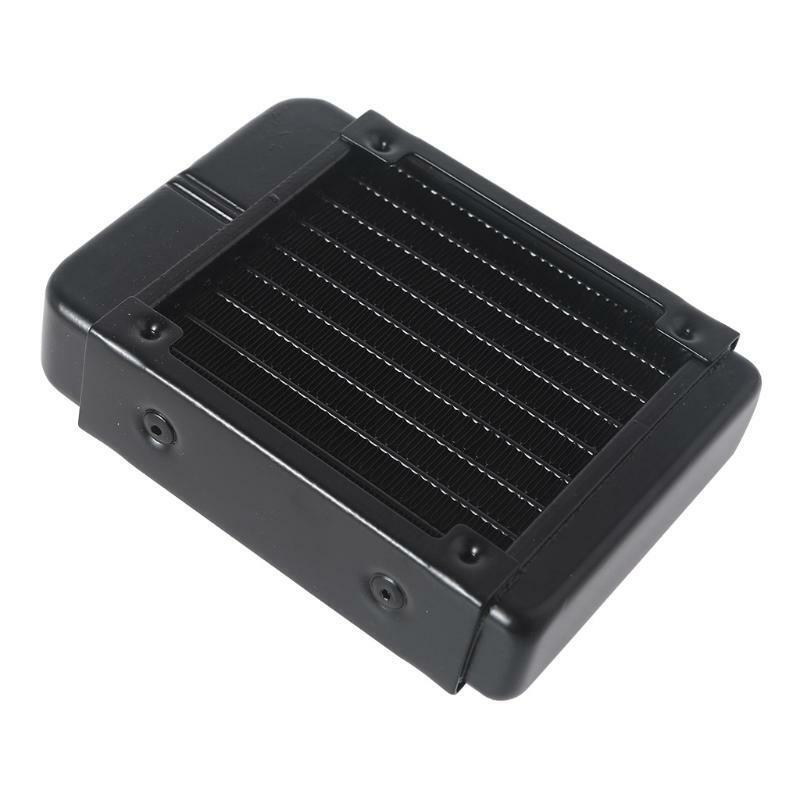 PC Aluminum Radiator Water Cooling 8 Tubes Heat Exchanger Fast Heat Dissipation