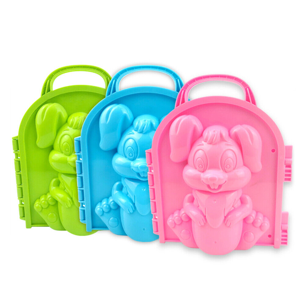 Rabbit Shape Snowball Maker ABS Clip Kids Outdoor Winter Snow Sand Mold