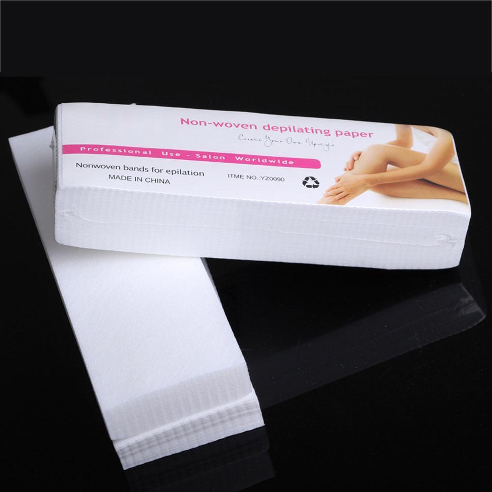 80pcs Hair Removal Remove Epilator Paper Waxing Depilatory Strip