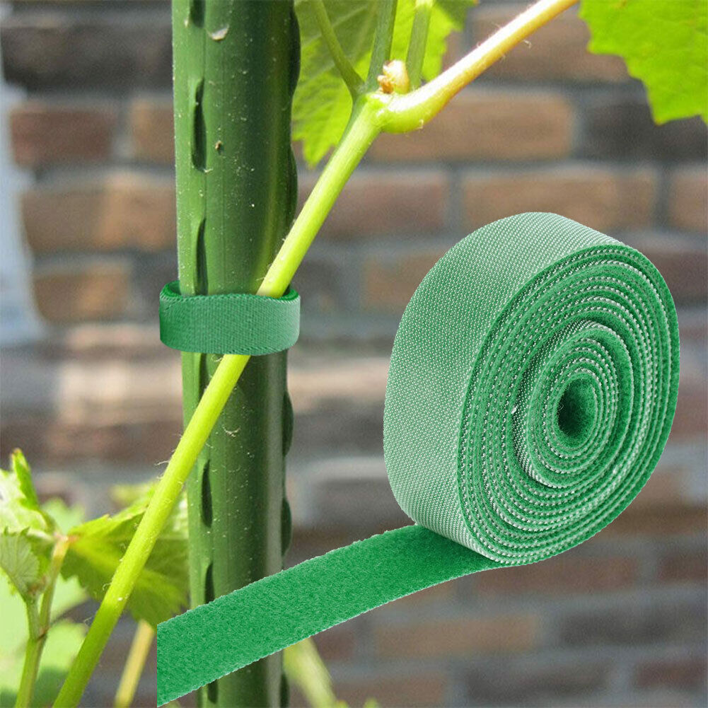 Garden Plant Tape Nylon Bandage Ultra Thin Tie Garden Accessories (1cm*1m)